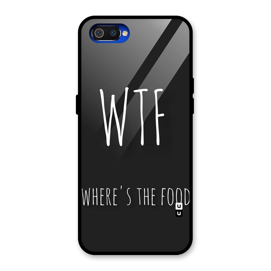 Where The Food Glass Back Case for Realme C2