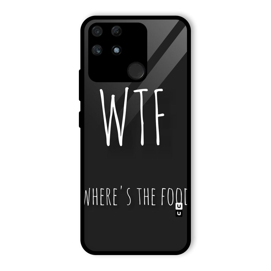 Where The Food Glass Back Case for Realme Narzo 50A