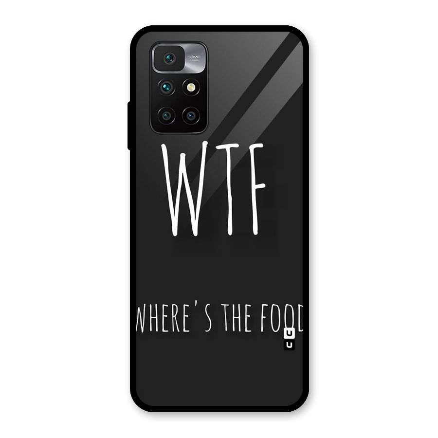 Where The Food Glass Back Case for Redmi 10 Prime
