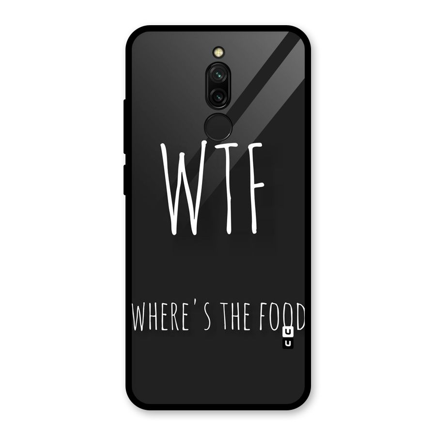 Where The Food Glass Back Case for Redmi 8