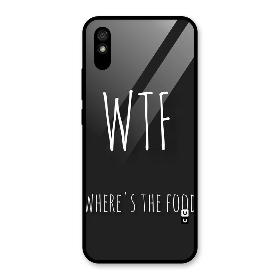 Where The Food Glass Back Case for Redmi 9i