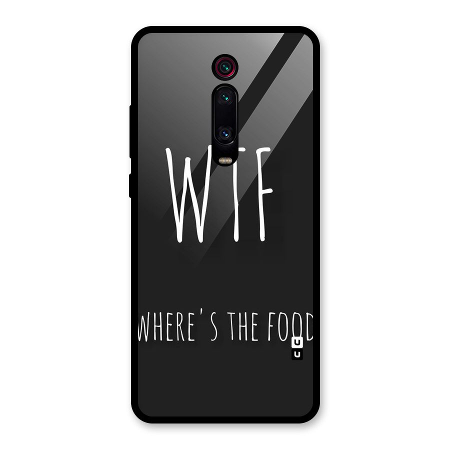 Where The Food Glass Back Case for Redmi K20