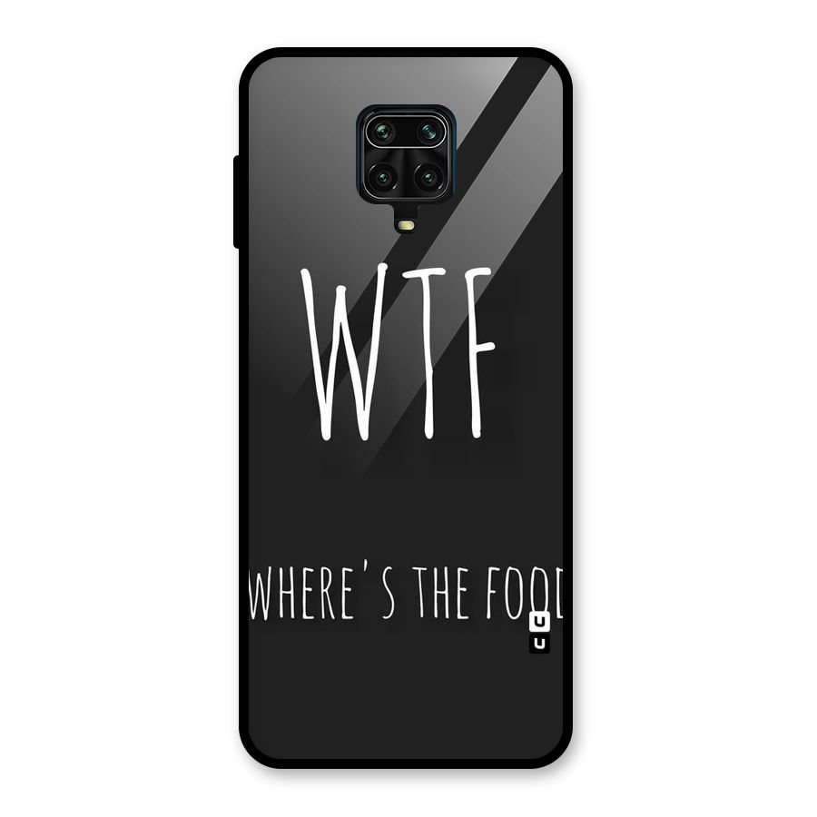 Where The Food Glass Back Case for Redmi Note 10 Lite