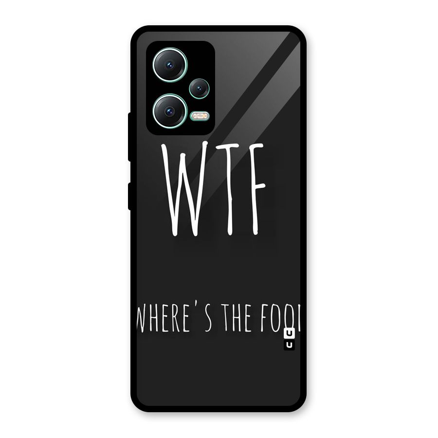 Where The Food Glass Back Case for Redmi Note 12 5G