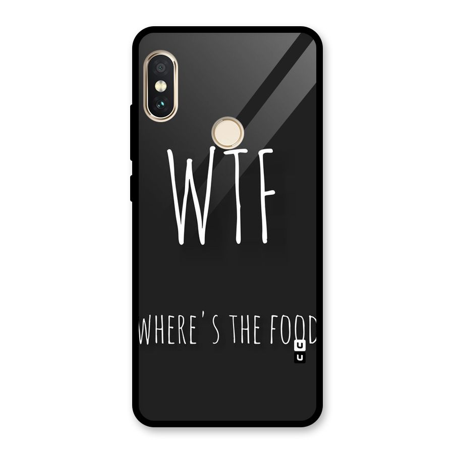 Where The Food Glass Back Case for Redmi Note 5 Pro