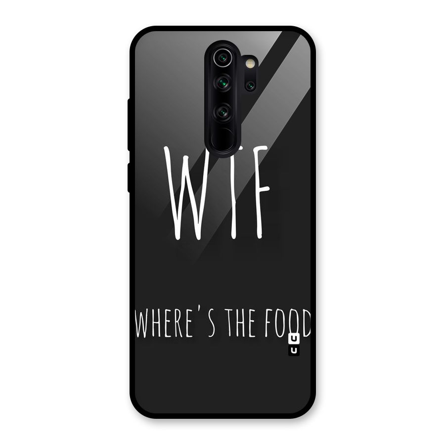 Where The Food Glass Back Case for Redmi Note 8 Pro