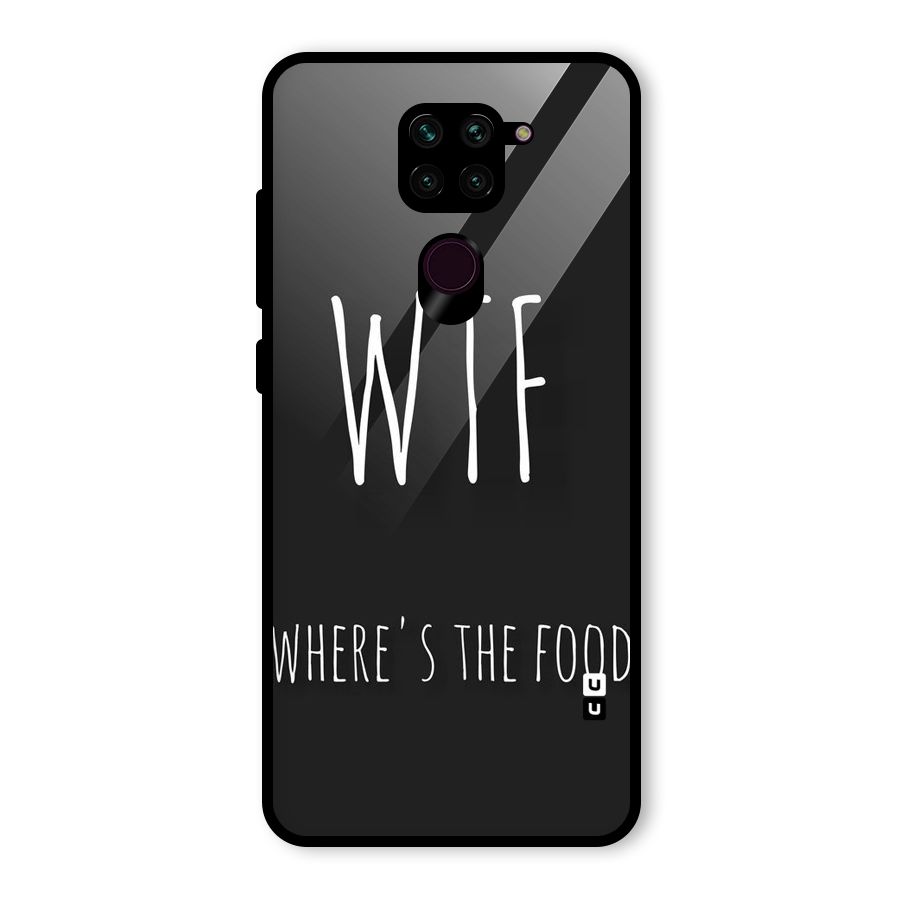 Where The Food Glass Back Case for Redmi Note 9
