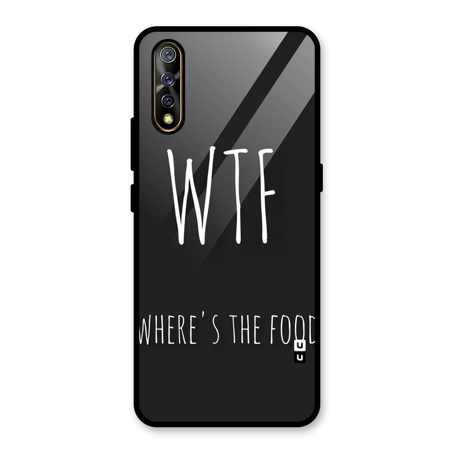 Where The Food Glass Back Case for Vivo S1