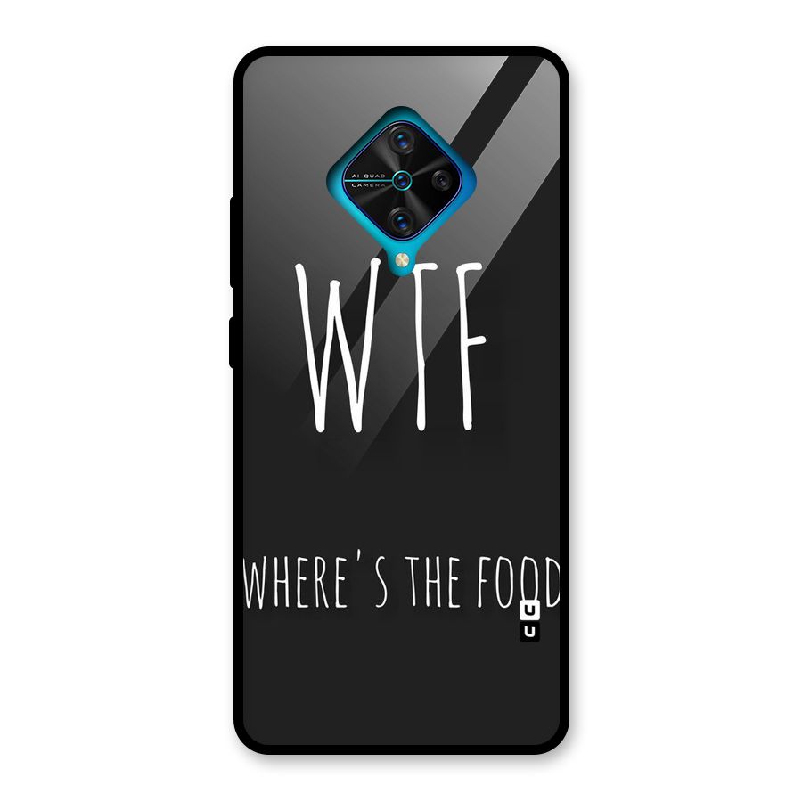 Where The Food Glass Back Case for Vivo S1 Pro