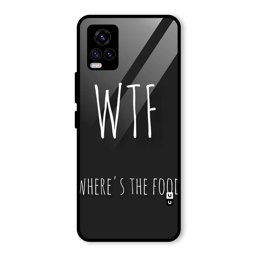 Where The Food Glass Back Case for Vivo V20