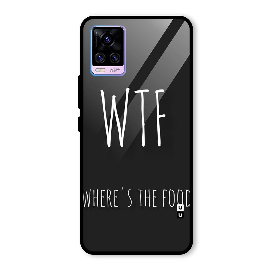 Where The Food Glass Back Case for Vivo V20 Pro