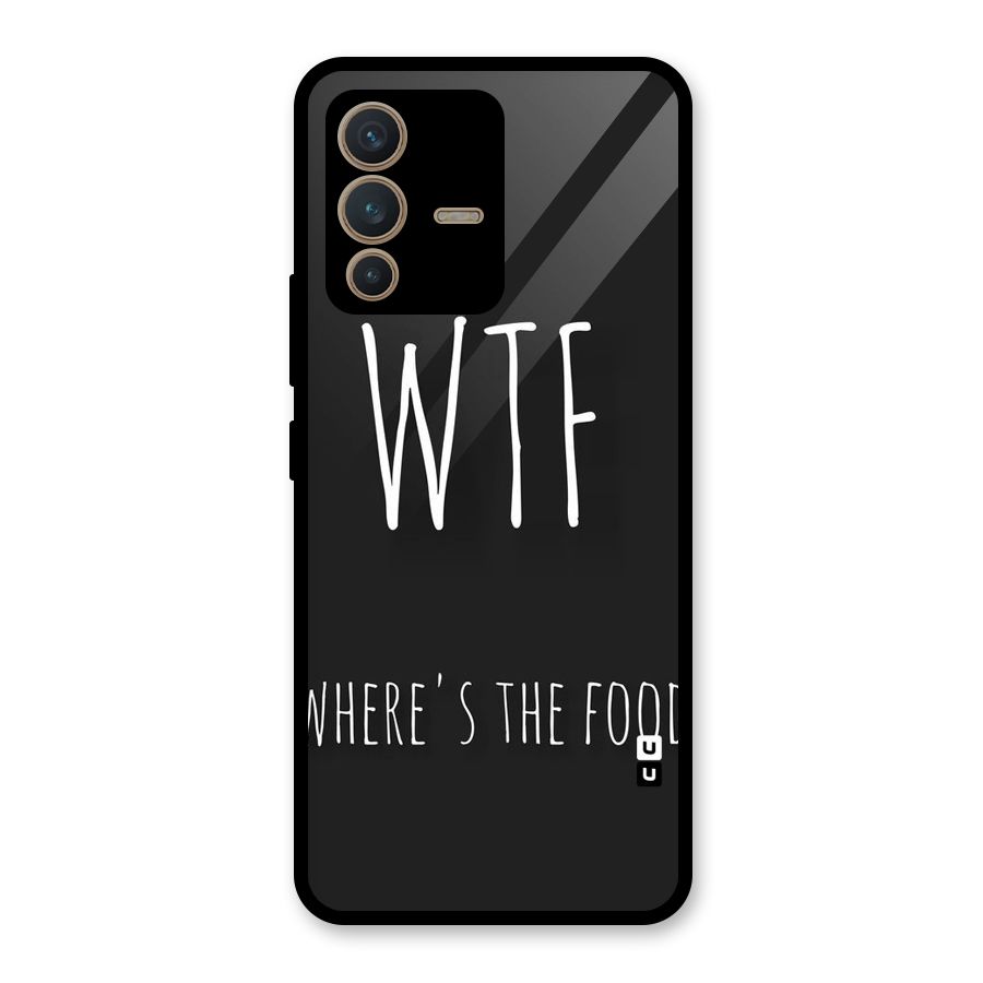 Where The Food Glass Back Case for Vivo V23 5G