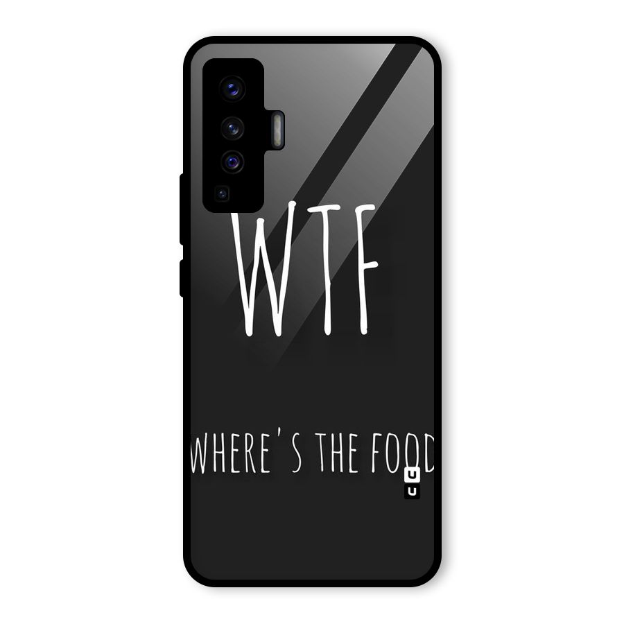 Where The Food Glass Back Case for Vivo X50