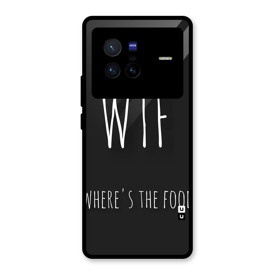 Where The Food Glass Back Case for Vivo X80