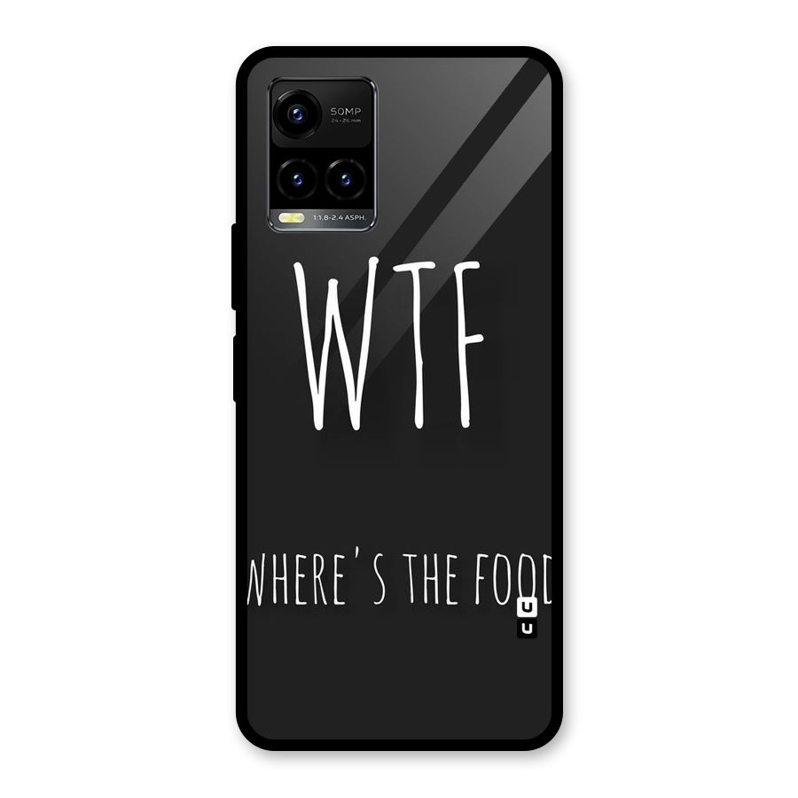 Where The Food Glass Back Case for Vivo Y21T