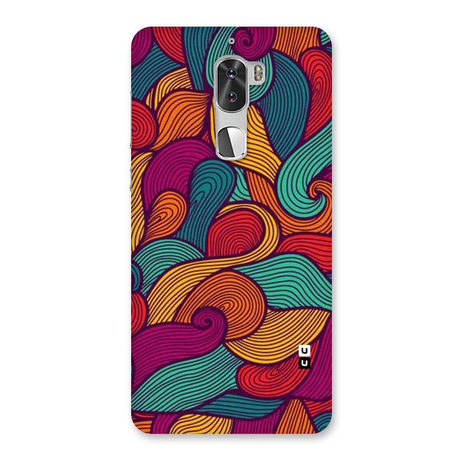 Whimsical Colors Back Case for Coolpad Cool 1