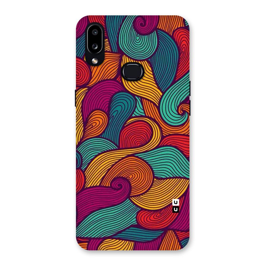 Whimsical Colors Back Case for Galaxy A10s
