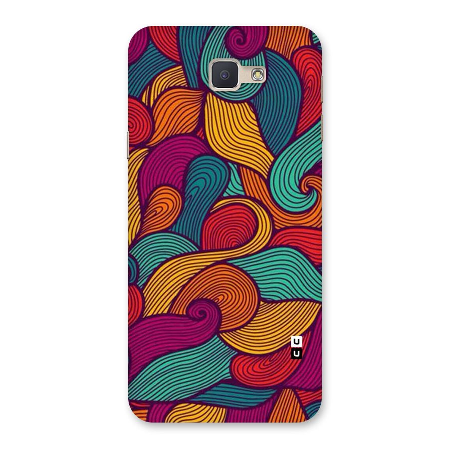 Whimsical Colors Back Case for Galaxy J5 Prime