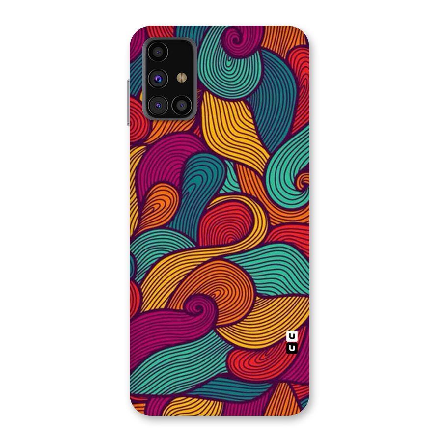 Whimsical Colors Back Case for Galaxy M31s