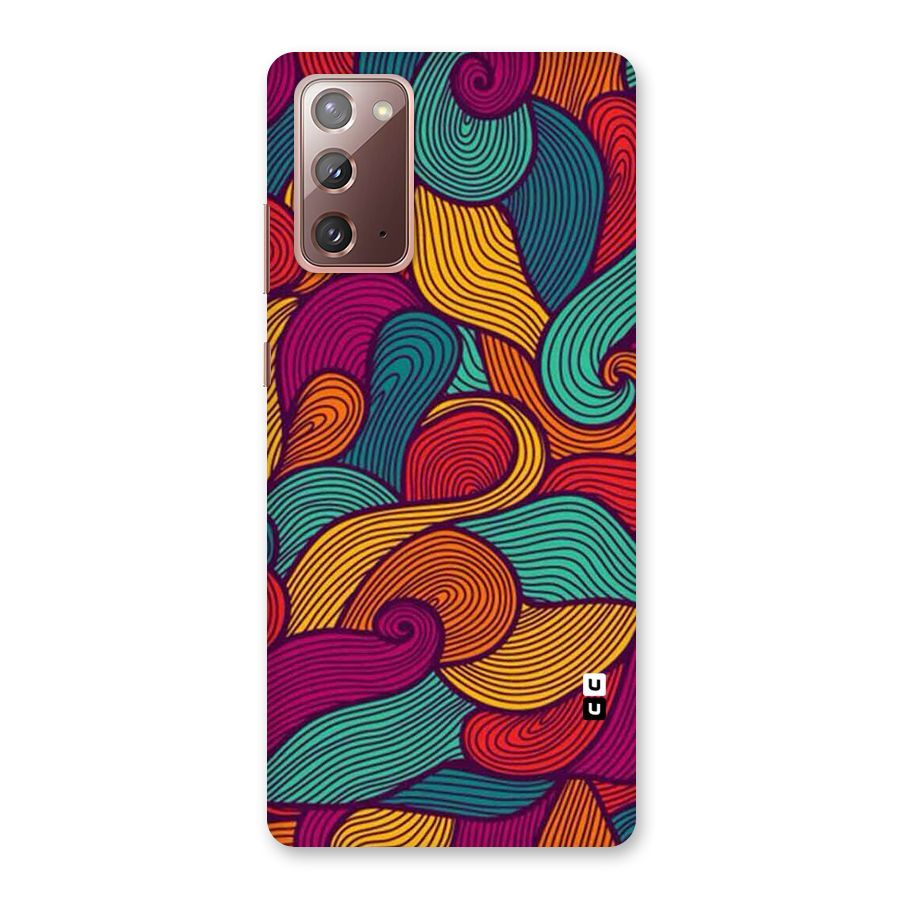 Whimsical Colors Back Case for Galaxy Note 20