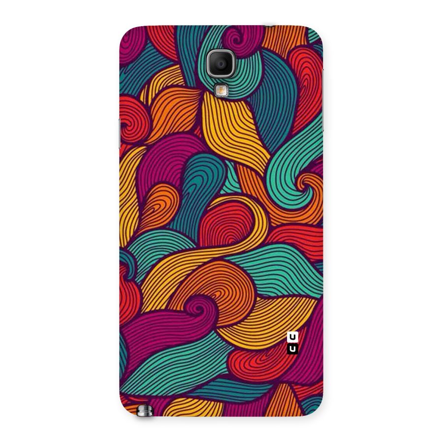 Whimsical Colors Back Case for Galaxy Note 3 Neo