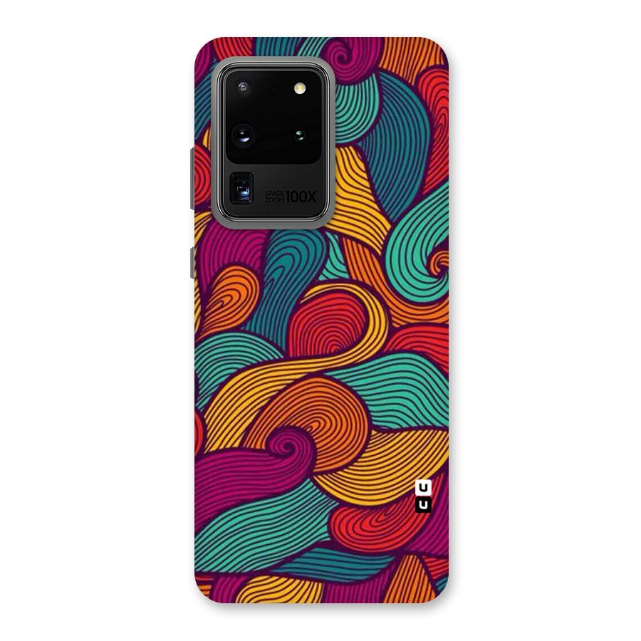 Whimsical Colors Back Case for Galaxy S20 Ultra