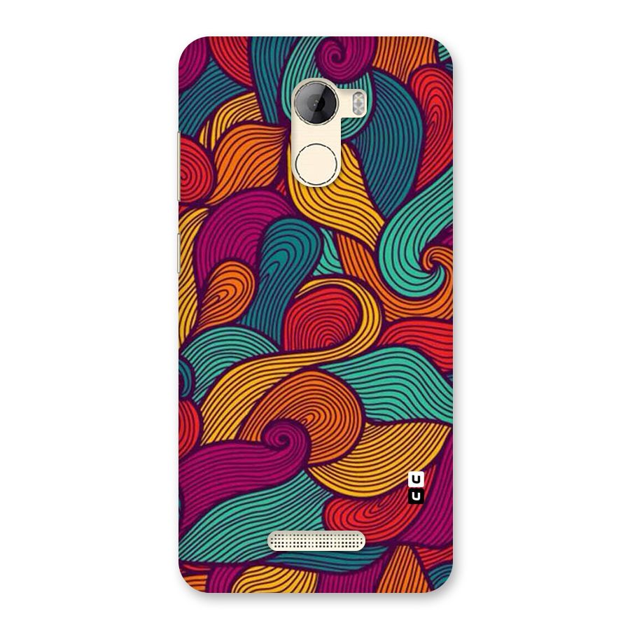 Whimsical Colors Back Case for Gionee A1 LIte