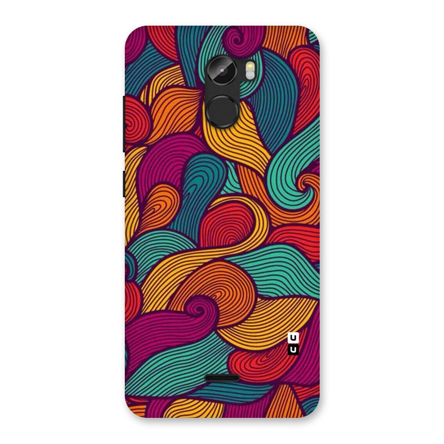 Whimsical Colors Back Case for Gionee X1