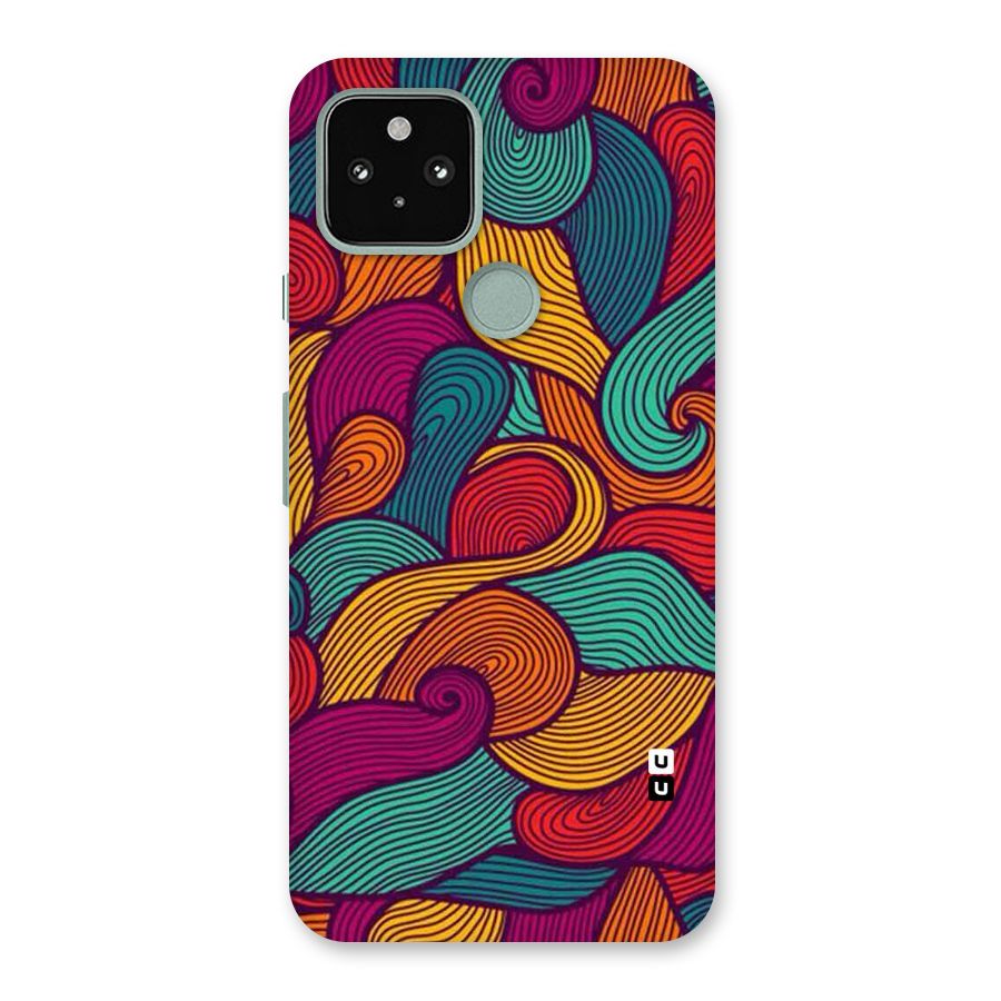 Whimsical Colors Back Case for Google Pixel 5