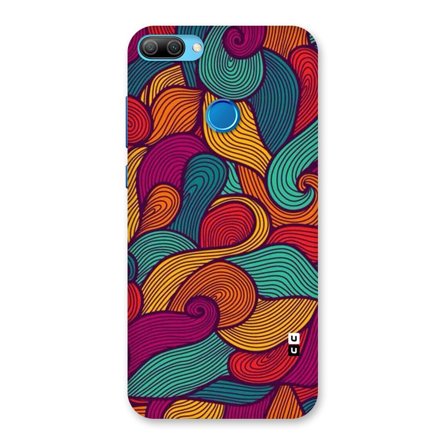 Whimsical Colors Back Case for Honor 9N