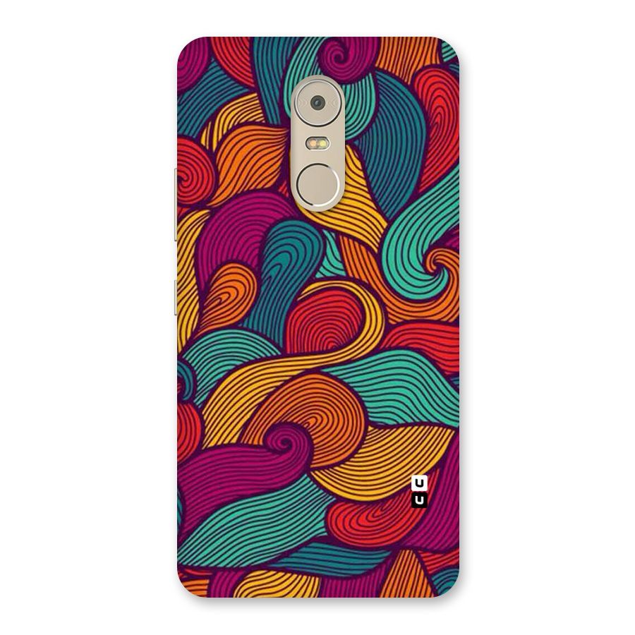 Whimsical Colors Back Case for Lenovo K6 Note