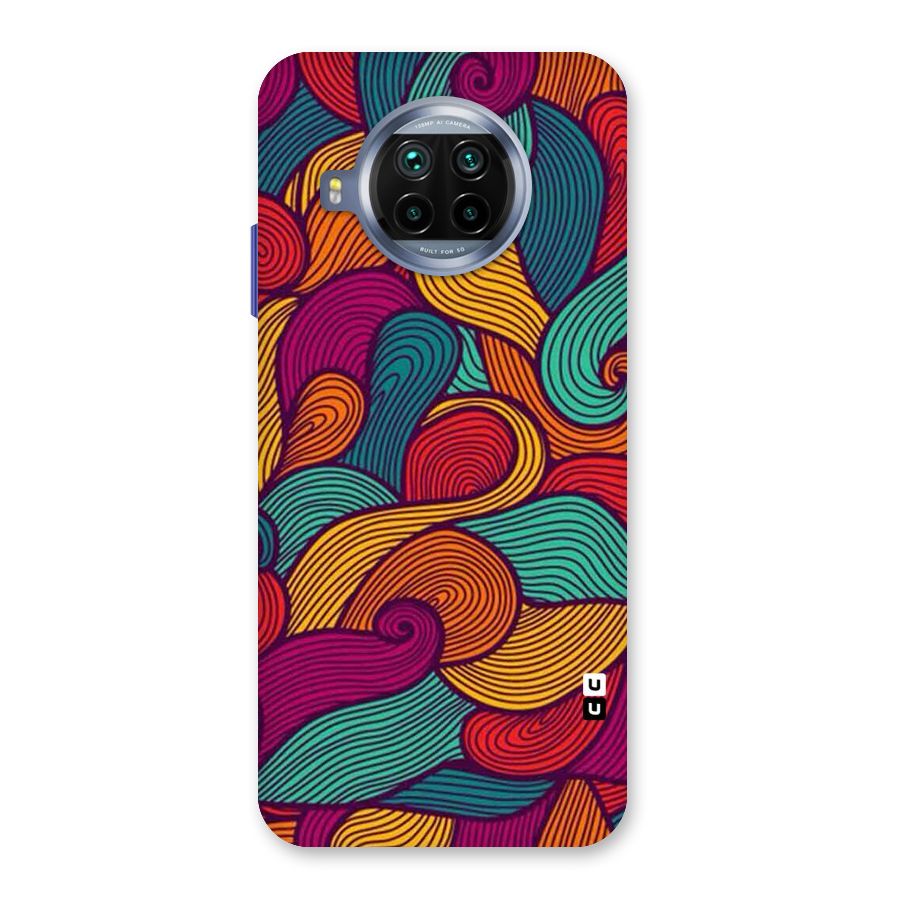 Whimsical Colors Back Case for Mi 10i