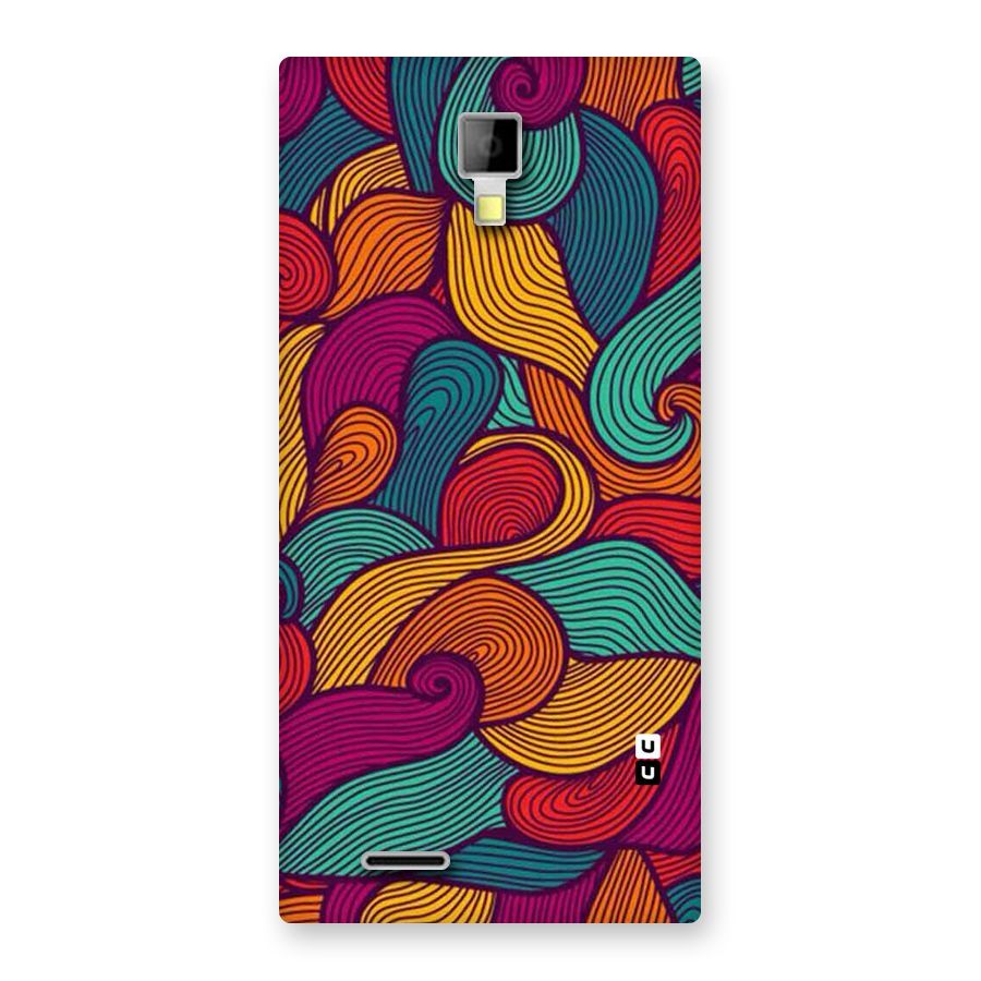 Whimsical Colors Back Case for Micromax Canvas Xpress A99