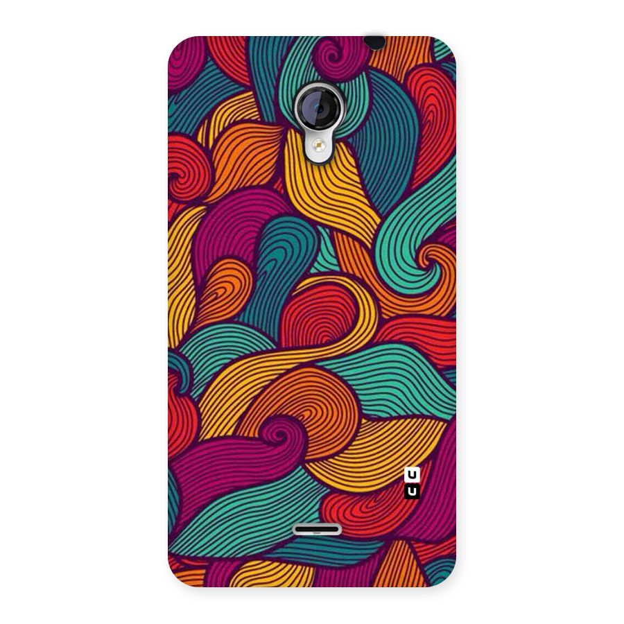 Whimsical Colors Back Case for Micromax Unite 2 A106