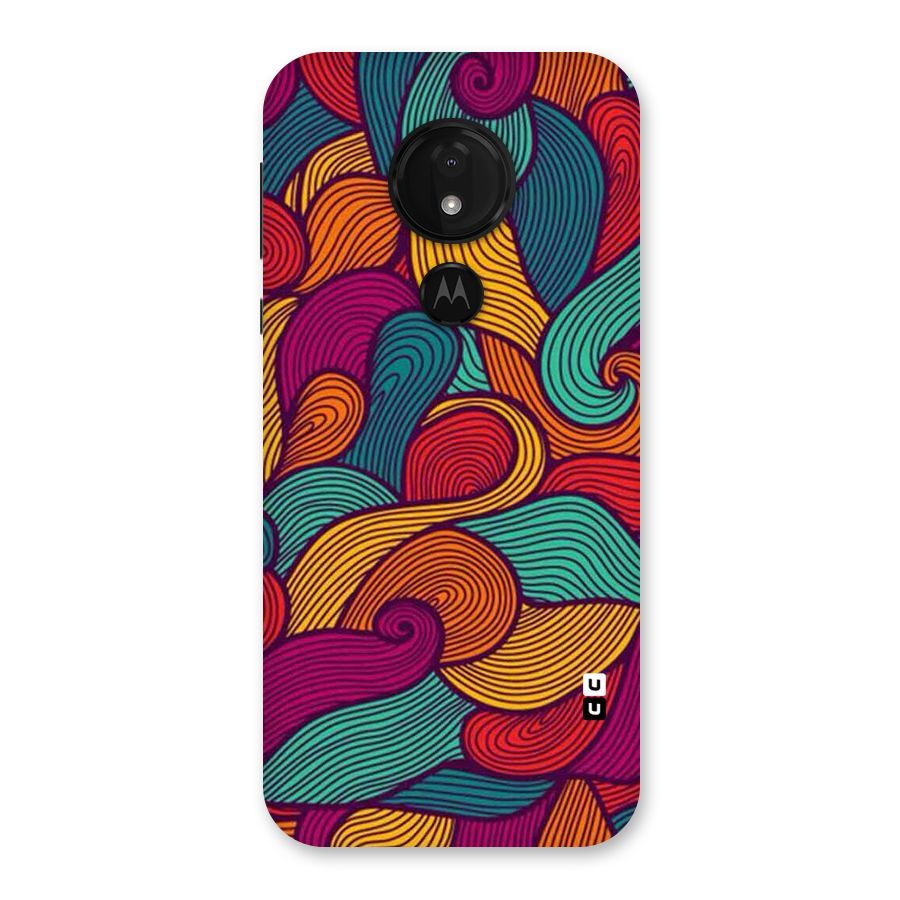 Whimsical Colors Back Case for Moto G7 Power