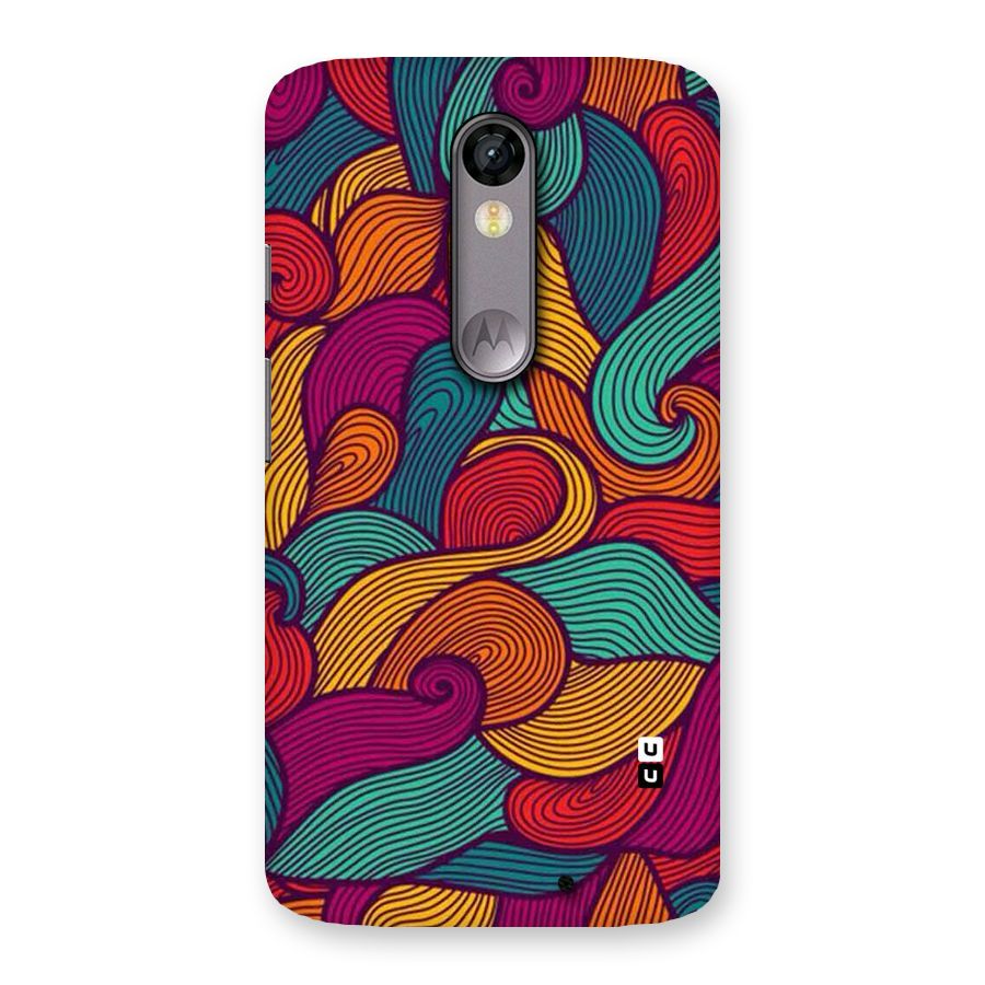 Whimsical Colors Back Case for Moto X Force