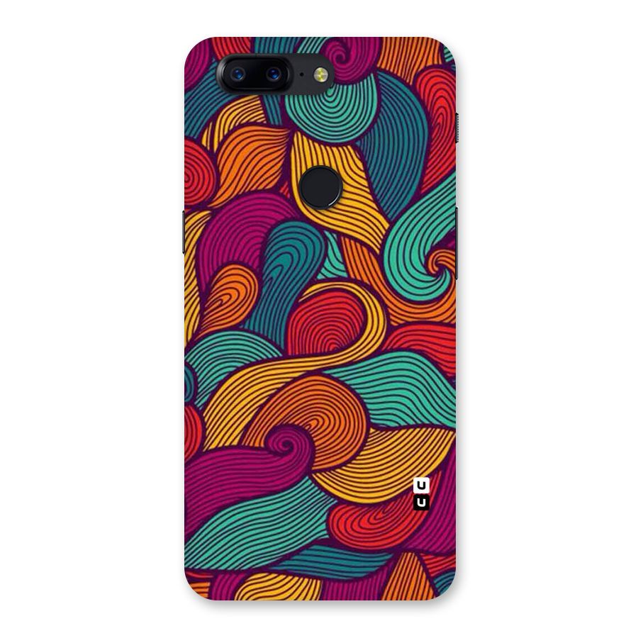 Whimsical Colors Back Case for OnePlus 5T