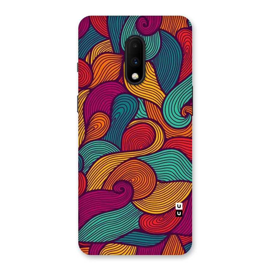 Whimsical Colors Back Case for OnePlus 7