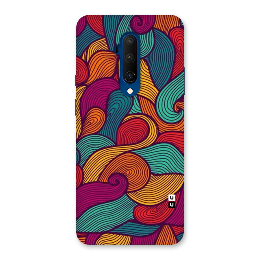 Whimsical Colors Back Case for OnePlus 7T Pro