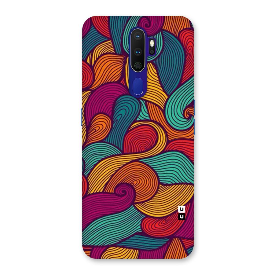 Whimsical Colors Back Case for Oppo A9 (2020)