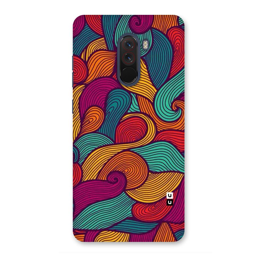 Whimsical Colors Back Case for Poco F1