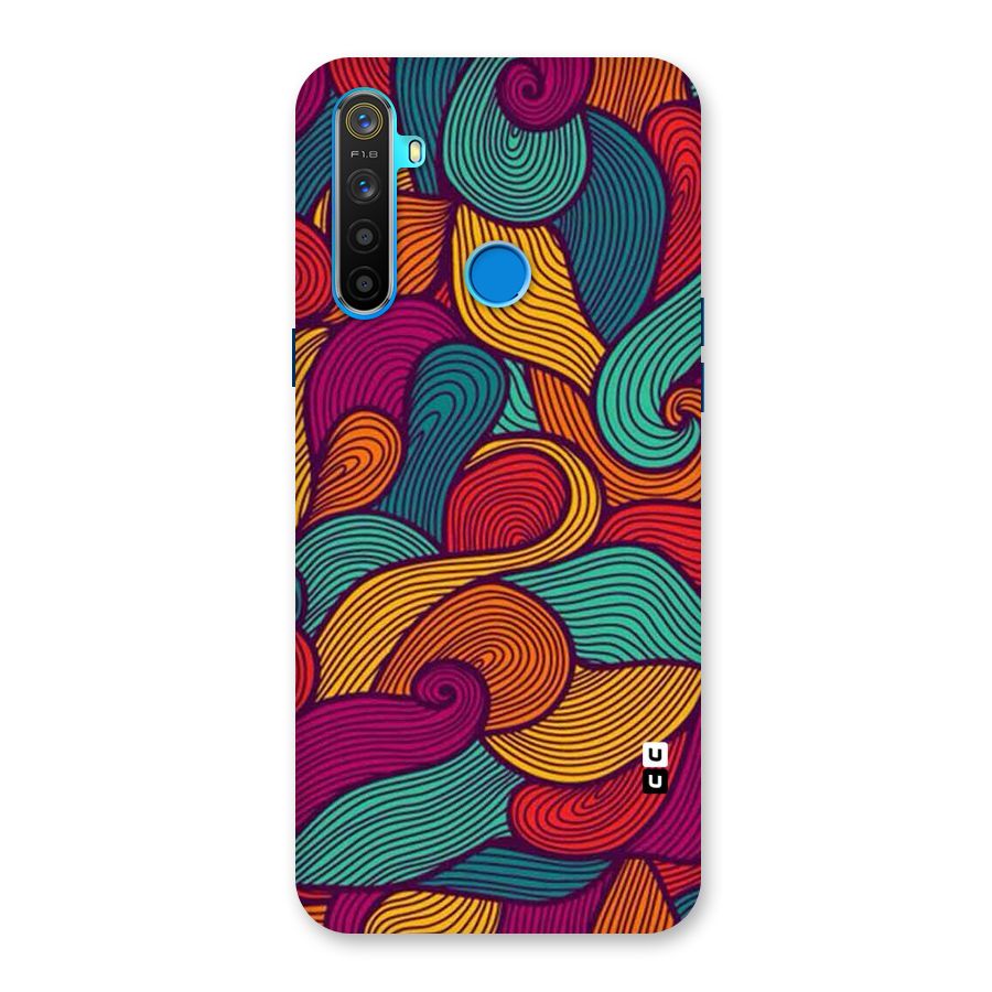 Whimsical Colors Back Case for Realme 5