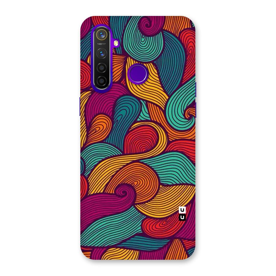 Whimsical Colors Back Case for Realme 5 Pro