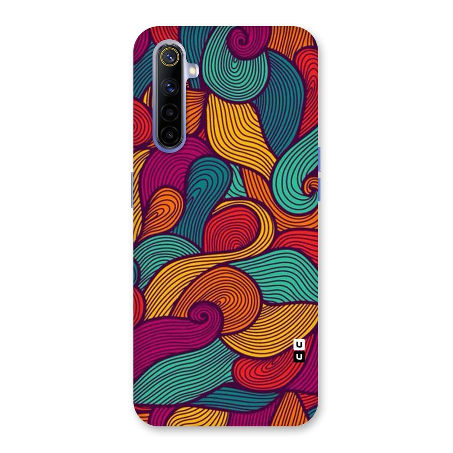 Whimsical Colors Back Case for Realme 6