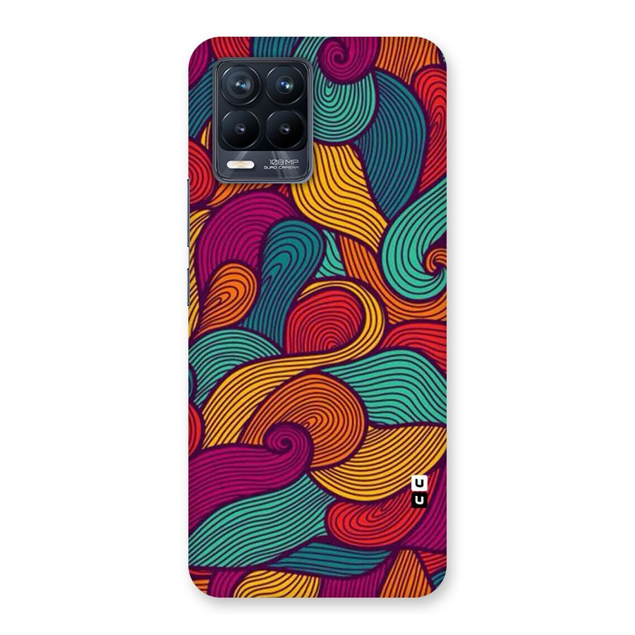 Whimsical Colors Back Case for Realme 8 Pro