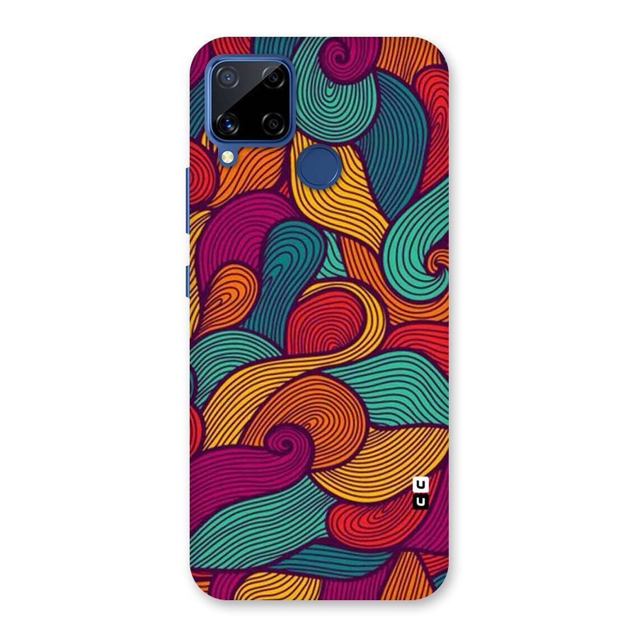 Whimsical Colors Back Case for Realme Narzo 30A