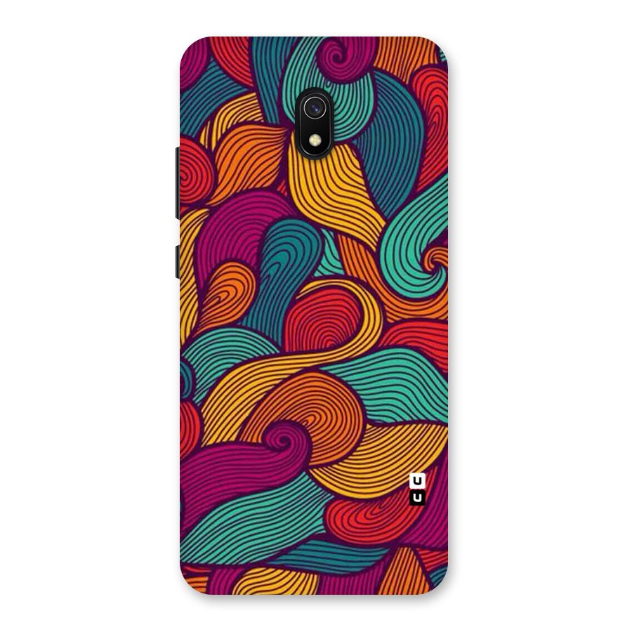 Whimsical Colors Back Case for Redmi 8A