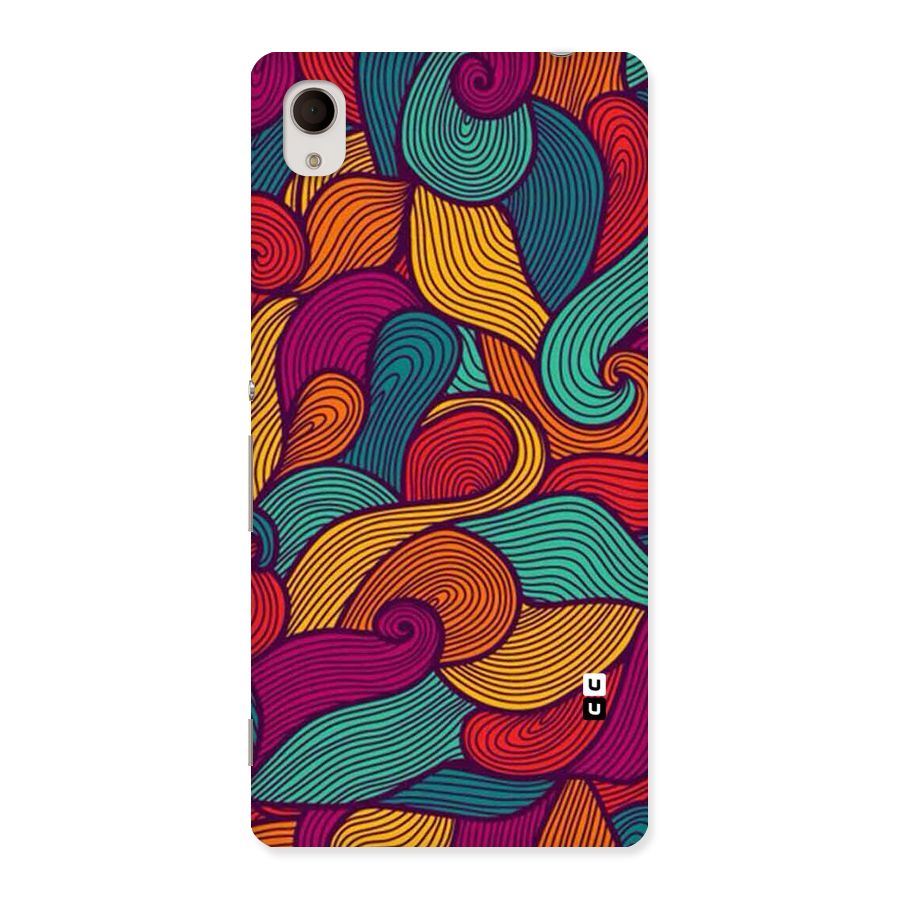 Whimsical Colors Back Case for Sony Xperia M4
