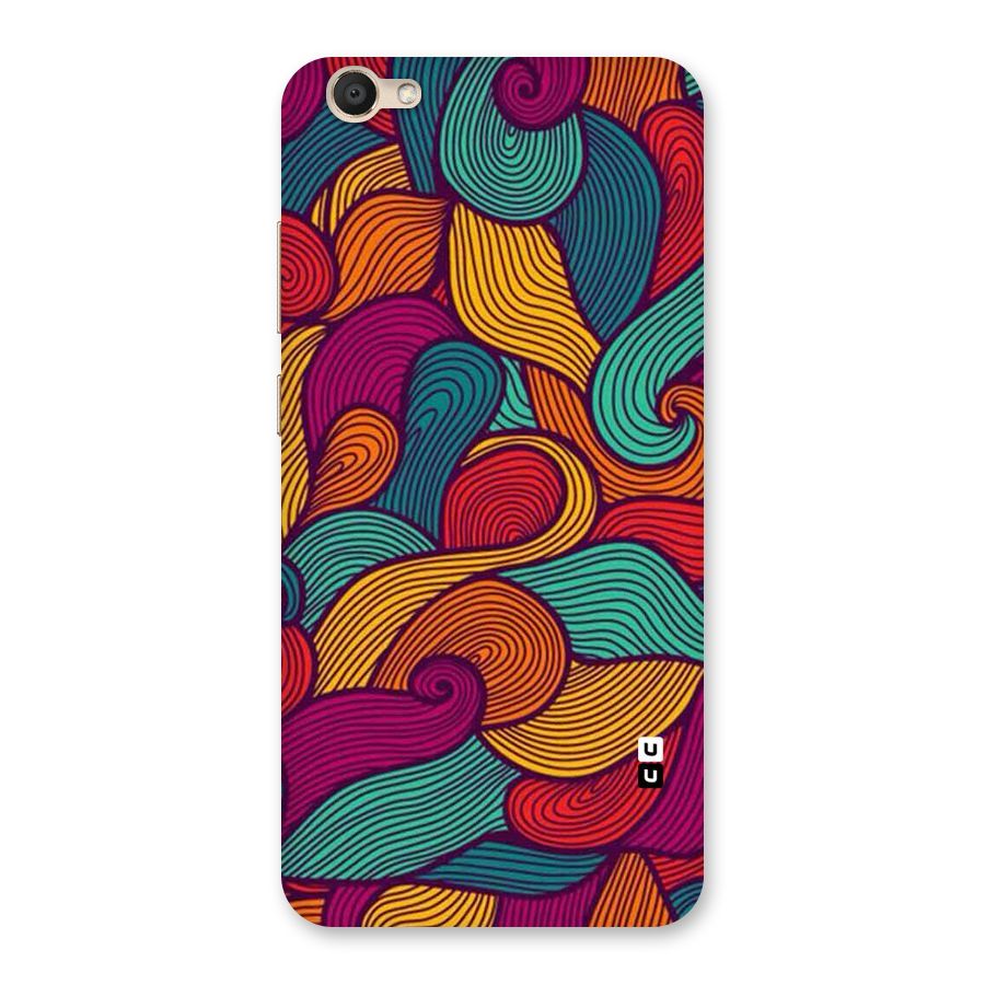 Whimsical Colors Back Case for Vivo V5