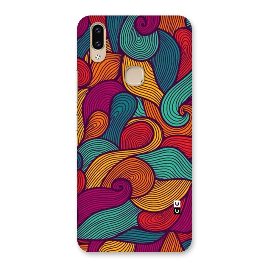 Whimsical Colors Back Case for Vivo V9 Youth